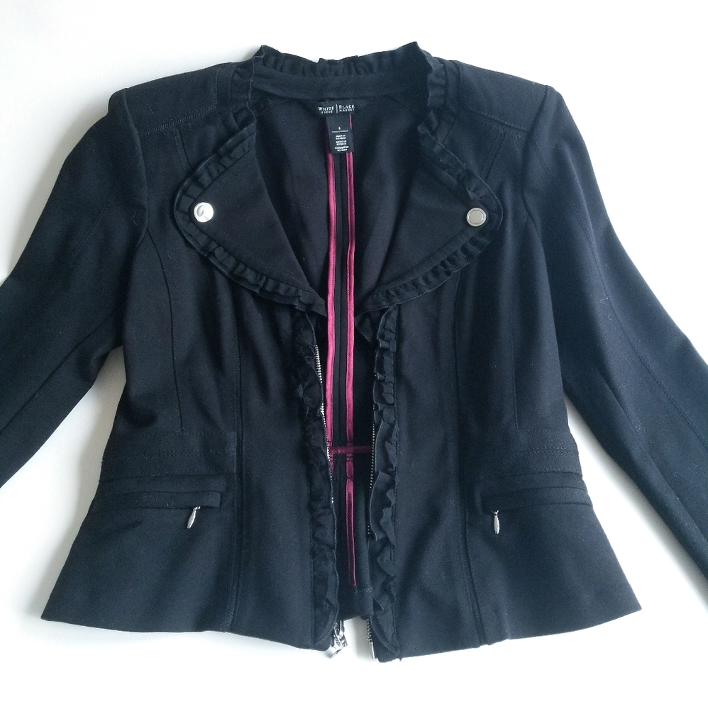 WHBM Moto Jacket Blazer